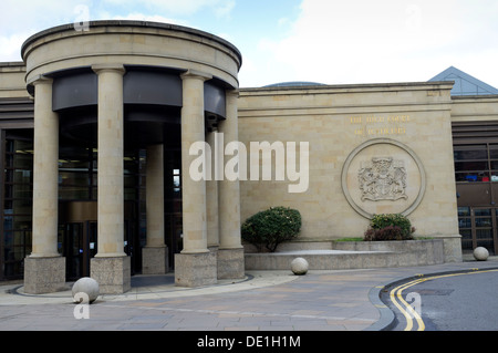 L Alta Corte di Justiciary in Glasgow Scotland Regno Unito Foto Stock