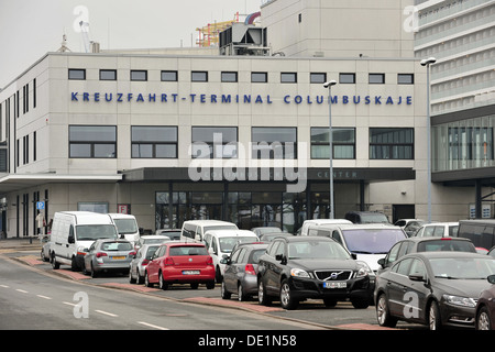 Bremerhaven, Germania, cruise terminal Columbuskaje Foto Stock