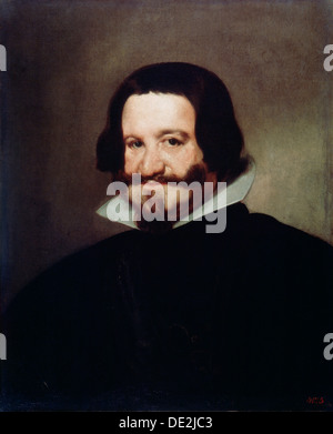 " Ritratto di Count-Duke di Olivares', 1638. Artista: Diego Velasquez Foto Stock