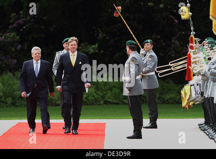 Berlino, Germania, Paesi Bassi " Prima visita Koenig coppia Foto Stock