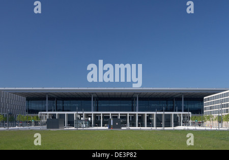 Schoenefeld, Germania, Regno Terminalgebaeudes di BER airport Foto Stock