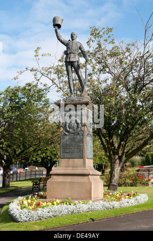 Il Lancashire Fusiliers War Memorial, Torre dei giardini, Bury, Greater Manchester, Inghilterra, Regno Unito. Foto Stock