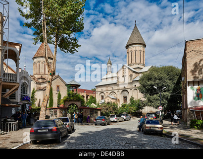 Chiesa Croce padre, Tbilisi, Georgia Foto Stock