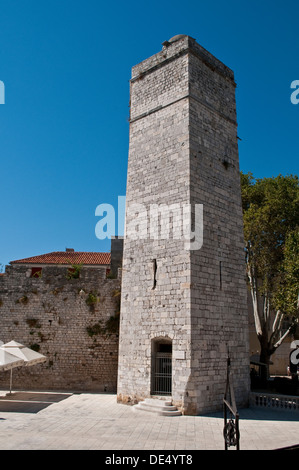 Capitano della torre, Zadar, Croazia Foto Stock