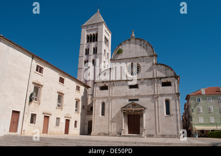 Chiesa di Santa Maria e il convento, Zadar, Croazia Foto Stock