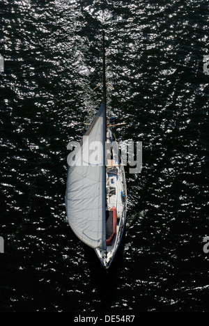 Barca a vela, Vista panoramica Foto Stock