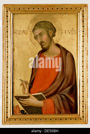 San Luca; Simone Martini, (Italiano) senese, circa 1284 - 1344; Siena, Italia, Toscana, Europa Foto Stock