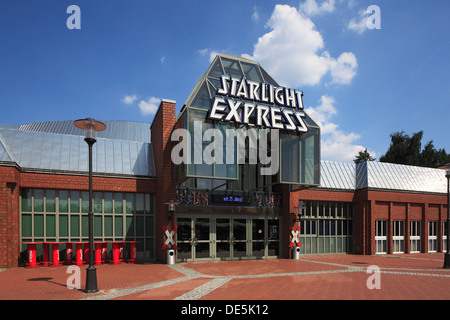 Starlight-Halle, Starlight Express teatro, musical Starlight Express von Andrew Lloydt Webber und Richard Stilgoe, Bochum, Ruhrgebiet, Nordrhein-West Foto Stock