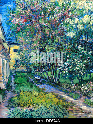 Il Giardino dell'asilo 1889 Saint Remy Vincent van Gogh 1853 - 1890 Paesi Bassi Paesi Bassi Foto Stock