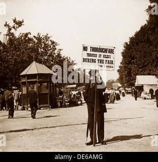 Giles Fair Oxford presto 1900s Foto Stock