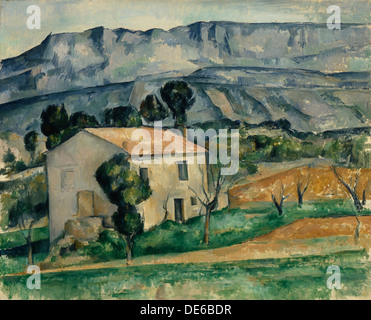 Casa in Provenza, 1886-1890. Artista: Cézanne, Paul (1839-1906) Foto Stock