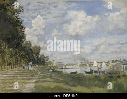 Le Bassin d'Argenteuil, 1872. Artista: Monet, Claude (1840-1926) Foto Stock