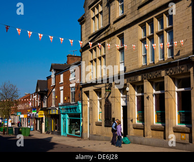 Amber Valley Borough Consiglio uffici a Belper town center Derbyshire England Regno Unito Foto Stock