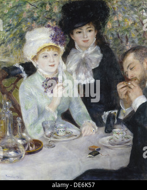 Dopo il pranzo, 1879. Artista: Renoir, Pierre Auguste (1841-1919) Foto Stock