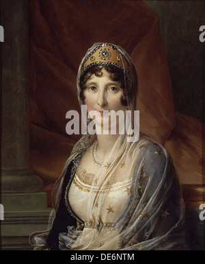 Ritratto di Maria Letizia Ramolino Bonaparte (1750-1836), madre di Napoleone Bonaparte, ca 1804. Artista: Gérard, François Pascal Simon (1770-1837) Foto Stock