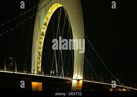 Liede Bridge , Pearl River , Guangzhou , Cina Foto Stock