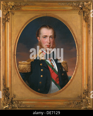 Arciduca Ferdinando Massimiliano d'Austria (Massimiliano I del Messico). Artista: Winterhalter Franz Xavier (1805-1873) Foto Stock