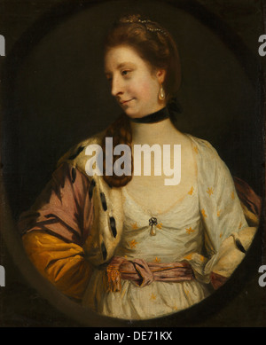 Lady Sondes, 1764. Artista: Reynolds, Sir Joshua (1732-1792) Foto Stock