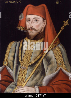 Il re Enrico IV d'Inghilterra, fine del XVI secolo. Artista: Anonimo Foto Stock
