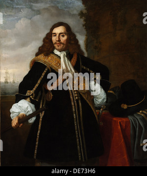 Ritratto del capitano Gedeone de Wildt, 1657. Artista: Helst, Bartholomeus van der (1613-1670) Foto Stock