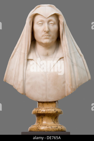 Busto di Camilla Barbadori, Madre di Papa Urbano VIII Barberini, 1619. Artista: Bernini Gianlorenzo (1598-1680) Foto Stock