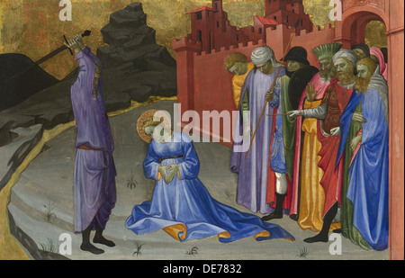 La decapitazione di Santa Margherita, c.1410. Artista: Starnina, Gherardo (c. 1364-1413) Foto Stock