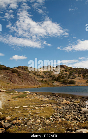 Gaylor lago nella Sierra orientale parte del Parco Nazionale di Yosemite in California Foto Stock