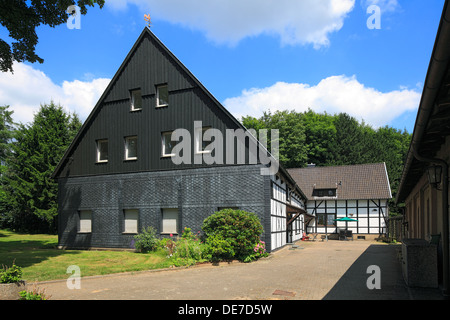 Heimatmuseum Helfs im Hof, Bauernhof in Wattenscheid-Sevinghausen, Bochum-Wattenscheid, Ruhrgebiet, Renania settentrionale-Vestfalia Foto Stock