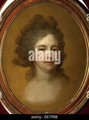 Ritratto di Imperatrice Maria Feodorovna (Sophie Dorotea di Württemberg) (1759-1828), 1796. Artista: Borovikovsky, Vladimir Lukich (1757-1825) Foto Stock