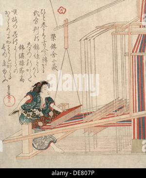 Hataori (tessitura), c1829. Foto Stock