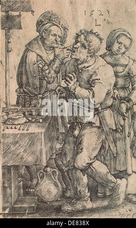 Dentista, 1523. Foto Stock