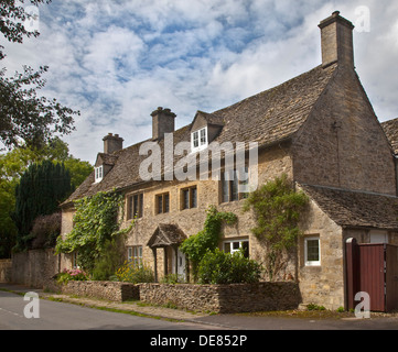Cottage a Shilton, Oxfordshire, Inghilterra Foto Stock