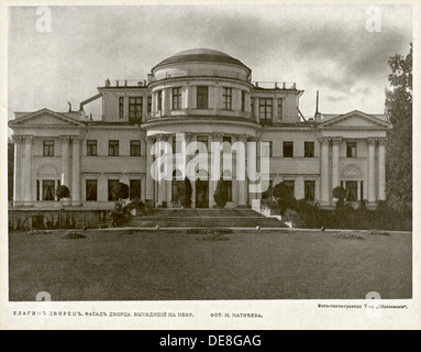 Yelagin Palace a San Pietroburgo, tra il 1908 e il 1912. Foto Stock