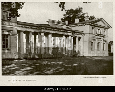 Yelagin Palace a San Pietroburgo. Cavallo, stabili tra il 1908 e il 1912. Foto Stock