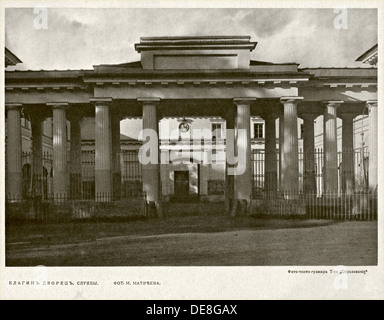 Yelagin Palace a San Pietroburgo, tra il 1908 e il 1912. Foto Stock