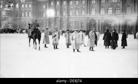 La Piazza del Palazzo alla domenica sanguinante nel 1905, 1905. Foto Stock