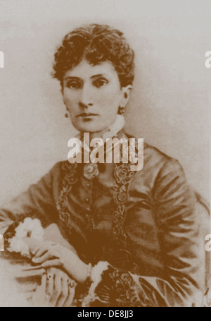Nadezhda Filaretovna von Meck (1831-1894). Foto Stock