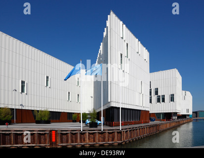 La nuova Città delle Nazioni Unite a Marmormolen nel porto di Copenhagen, a 45.000 m2 di ottagono, irregolare a forma di stella edificio. Foto Stock