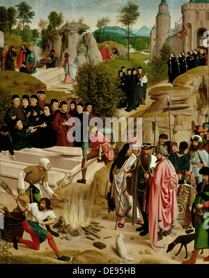 Legenda delle reliquie di San Giovanni Battista, c. 1490. Artista: Geertgen tot Sint Jans (ca. 1460-ca. 1490) Foto Stock