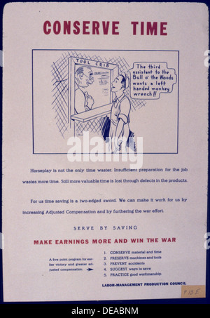 Un messaggio ispiratore che sottolinea l'importanza della gestione del tempo e della conservazione del tempo per un uso produttivo nella vita quotidiana e nel lavoro. Foto Stock