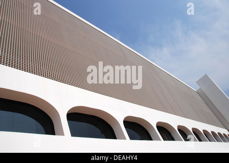 La Biblioteca Nazionale, Brasilia, Brasile Foto Stock