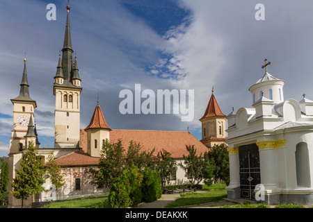 La Romania Transilvania Brasov, San Nicola Foto Stock