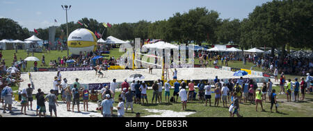 San Pietroburgo, Florida, Stati Uniti d'America. Xiv Sep, 2013. San Pietroburgo, FL: una bella giornata in giù a San Pietroburgo, in Florida. © Andrew patrono/ZUMAPRESS.com/Alamy Live News Foto Stock