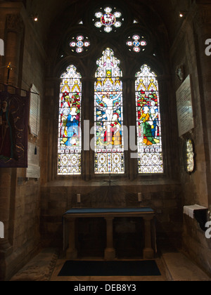 St Ethelflaeda Cappella dell abbazia di Romsey Hampshire England Regno Unito Foto Stock