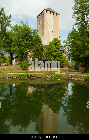 Castello Bruck, Lienz, Austria Foto Stock