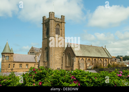 La Chiesa di San Michele, Aberystwyth, Ceredigion, Galles Foto Stock