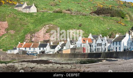 Pennan sul Moray Firth in Aberdeenshire,Scozia Scotland Foto Stock