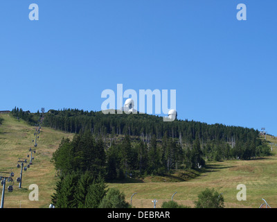 Grande Arber, montagna nella foresta bavarese, in Baviera, Germania, Europa / Großer Arber, Berg im Bayerischen Wald, Bayern, Deutschland Foto Stock