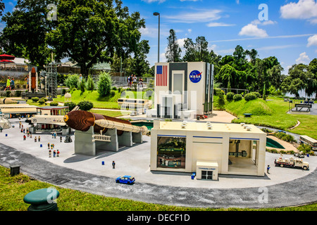 In tutto il mondo a Legoland -Florida Space Coast Foto Stock