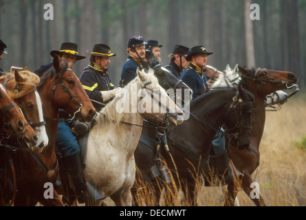 Campo di Battaglia di Olustee stato storico Parco ricorda il sito della Florida la più grande guerra civile battaglia il 20 febbraio 1864. Foto Stock